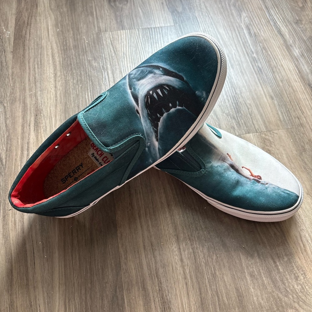 Sperry X Jaws 40th Anniversary Slip-On Shoes - Picture 5 of 7